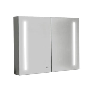 LED Lighted Bathroom Medicine Cabinet - 40 x 30 Inch