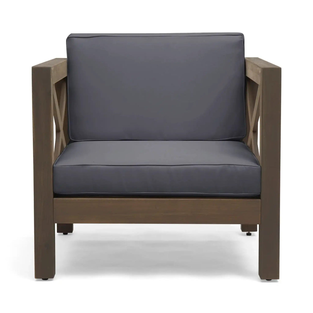 Brava - Mid - Century Modern Club Chair With Water Resistant Cushions - Best Buy Furniture