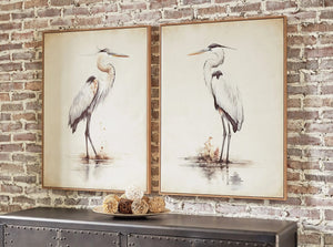 Aubinell - Wall Art Set (Set of 2) - Beige - Best Buy Furniture