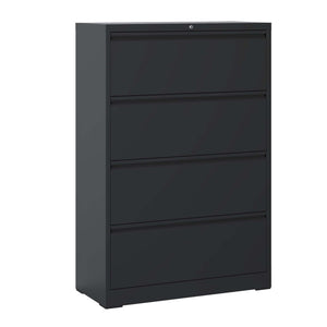 Lateral File Cabinet, Heavy Duty Filing Holds Letter/Legal/A4 Files