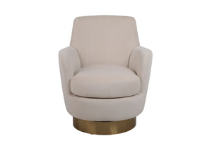 Teddy Swivel Barrel Chair, Swivel Accent Chairs Armchair For Living Room