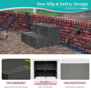 Hot Tub Steps, Universal Spa & Hot Tub Step, Heavy Duty Aluminum Spa Steps
