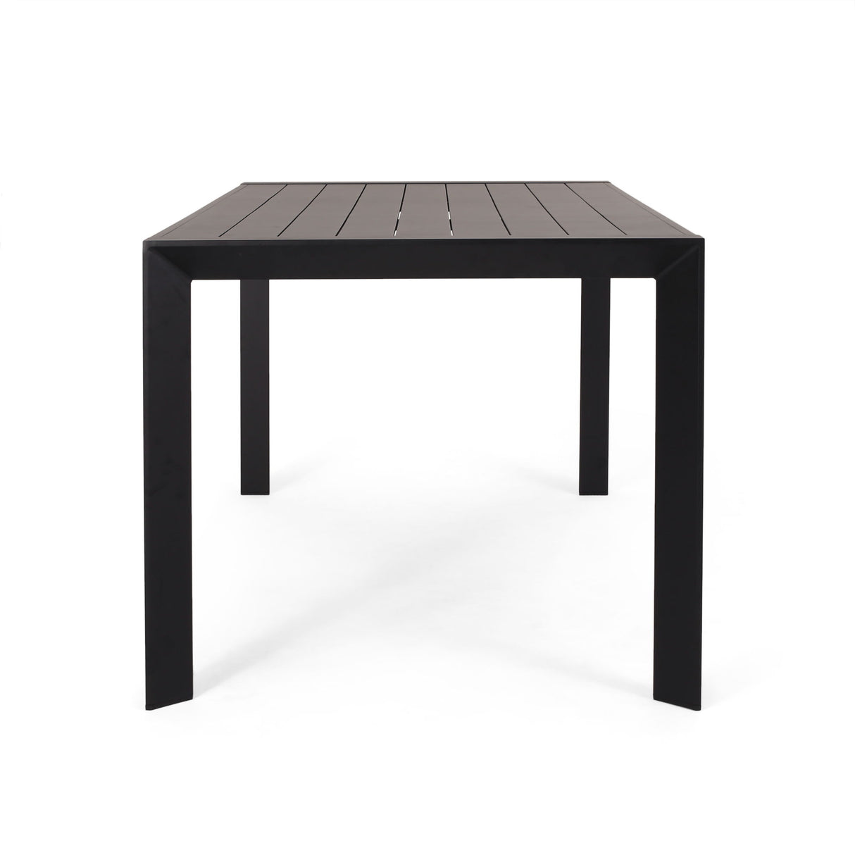 7 Piece Dining Set With Stackable Chairs