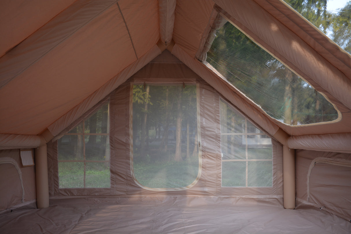 9.8 x 13 ft Inflatable Camping Tent with Hand Pump