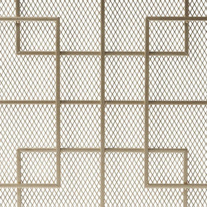 Dorothy - Modern Single Panel Iron Fire Screen