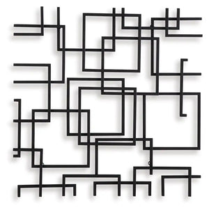 Aadanton - Wall Decor - Black - Best Buy Furniture