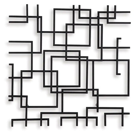 Aadanton - Wall Decor - Black - Best Buy Furniture