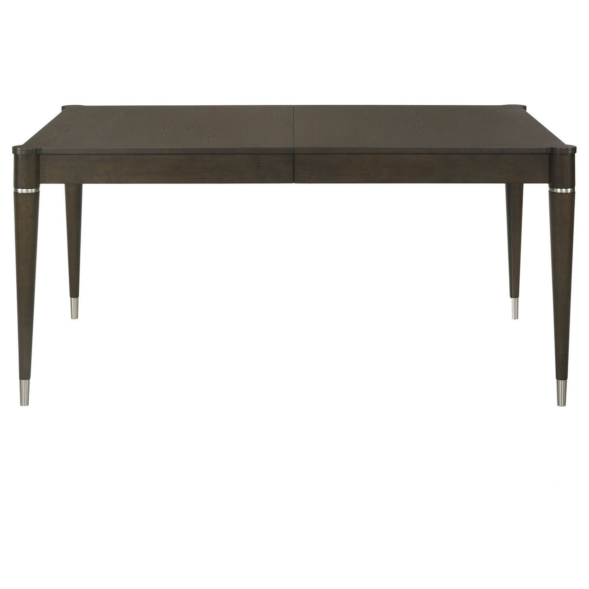 Blakely - Leaf Dining Table With Tapered Legs Accents - Ash Brown