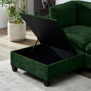 96.5" Sectional Couch for Living Room