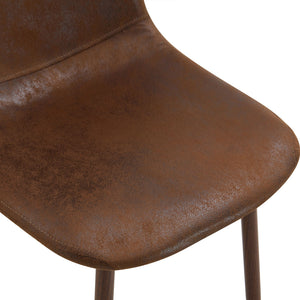 (Set of 4) Backrest AndTransfer Legs Chairs Adding A Touch Of Elegance To Minimalist And Scandinavian Style Homes - Walnut