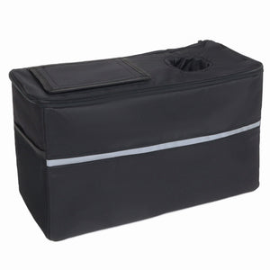 3-in-1 Convertible Folding Wagon Cart with Bench Seat & Storage