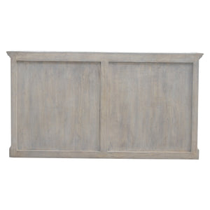 Solid Wood Stone Acid Wash Glazed Sideboard