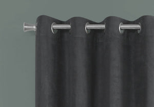 2 Pieces Set, Curtain Panel, Room Darkening, Grommet - Best Buy Furniture