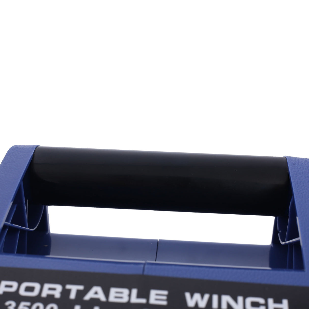 Reversible 12V Electric Trailer Winch For Boats Up To 6000 Lbs With Synthetic Rope And Extra Pulley Hook - Blue