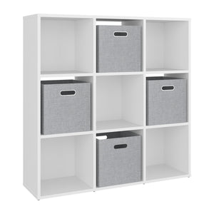 Lena 9-Cube Storage Organizer Bookcase