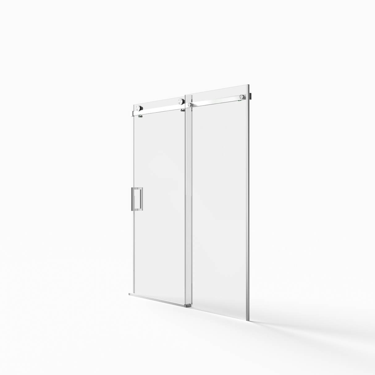 Frameless Sliding Shower Door - 56-60"W x 72"H
