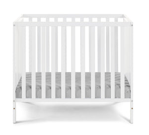Palmer - 3-in-1 Convertible Mini Crib Baby With Mattress Pad