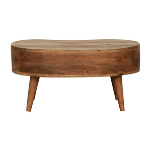 Wave Coffee Table With 1 Drawer