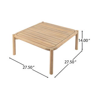 Casper Outdoor Coffee Table - Acacia Wood