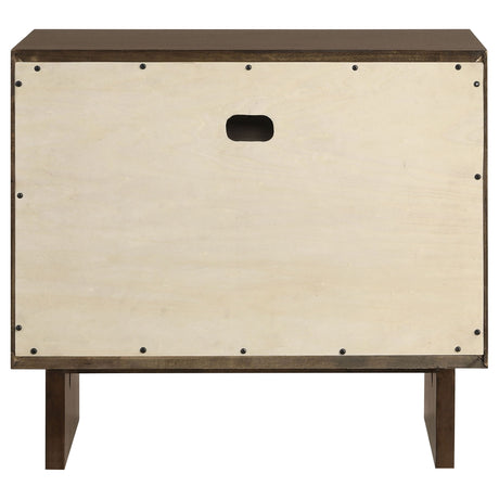 Hemlock - 2 Drawer Nightstand Bedside Table - Brown