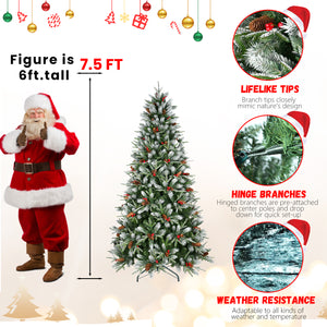 6FT Christmas Tree with 1593 Tips