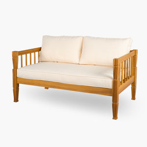 4-Piece Patio Furniture Set with Coffee Table and Cushions