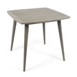 Modern Indoor Square Acacia Wood Dining Table With Toothpick Leg Design - Best Buy Furniture
