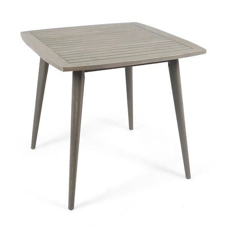 Modern Indoor Square Acacia Wood Dining Table With Toothpick Leg Design - Best Buy Furniture