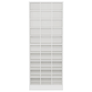 10 Tier Shoe Storage Cabinet With 30 Cubbies