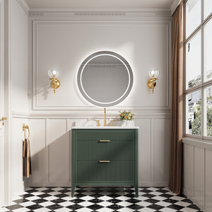 Fully Assembled 36'' Bathroom Vanity