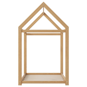 Wooden House Shaped Bed