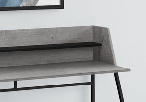 Computer Desk For Home Office, Laptop, Storage Shelves, Marble Look Contemporary & Modern - Best Buy Furniture