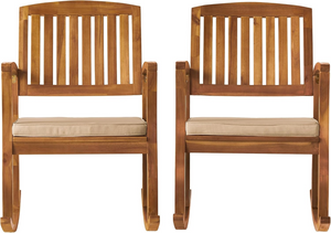 Selma Rocking Chair With Cushion (Set of 2)