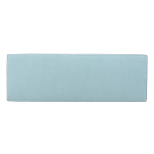 Contemporary Storage Ottoman Bench With Upholstery