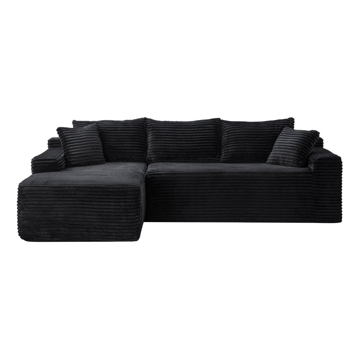 94.5" Cloud Modular Sectional Sofa Couch with L-Shape Chaise