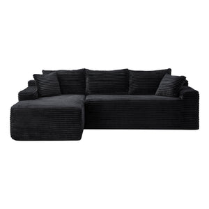94.5" Cloud Modular Sectional Sofa Couch with L-Shape Chaise