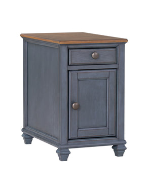 Americana - Chairside Table - Blue