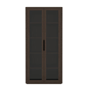 Rivington - Bookcase Cabinet With Glass Doors