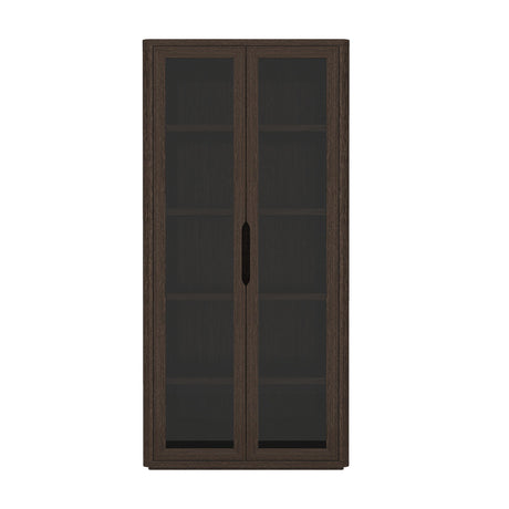 Rivington - Bookcase Cabinet With Glass Doors