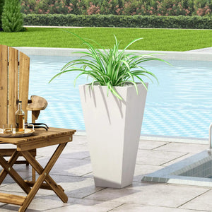 Outdoor Modern Cast Stone Planter - Best Buy Furniture