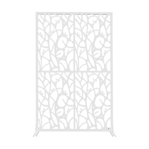 Metal Privacy Screens W3.8Ft x H6Ft Outdoor and Indoor Divider
