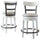 Valebeck - Full Back Swivel Stool - Best Buy Furniture