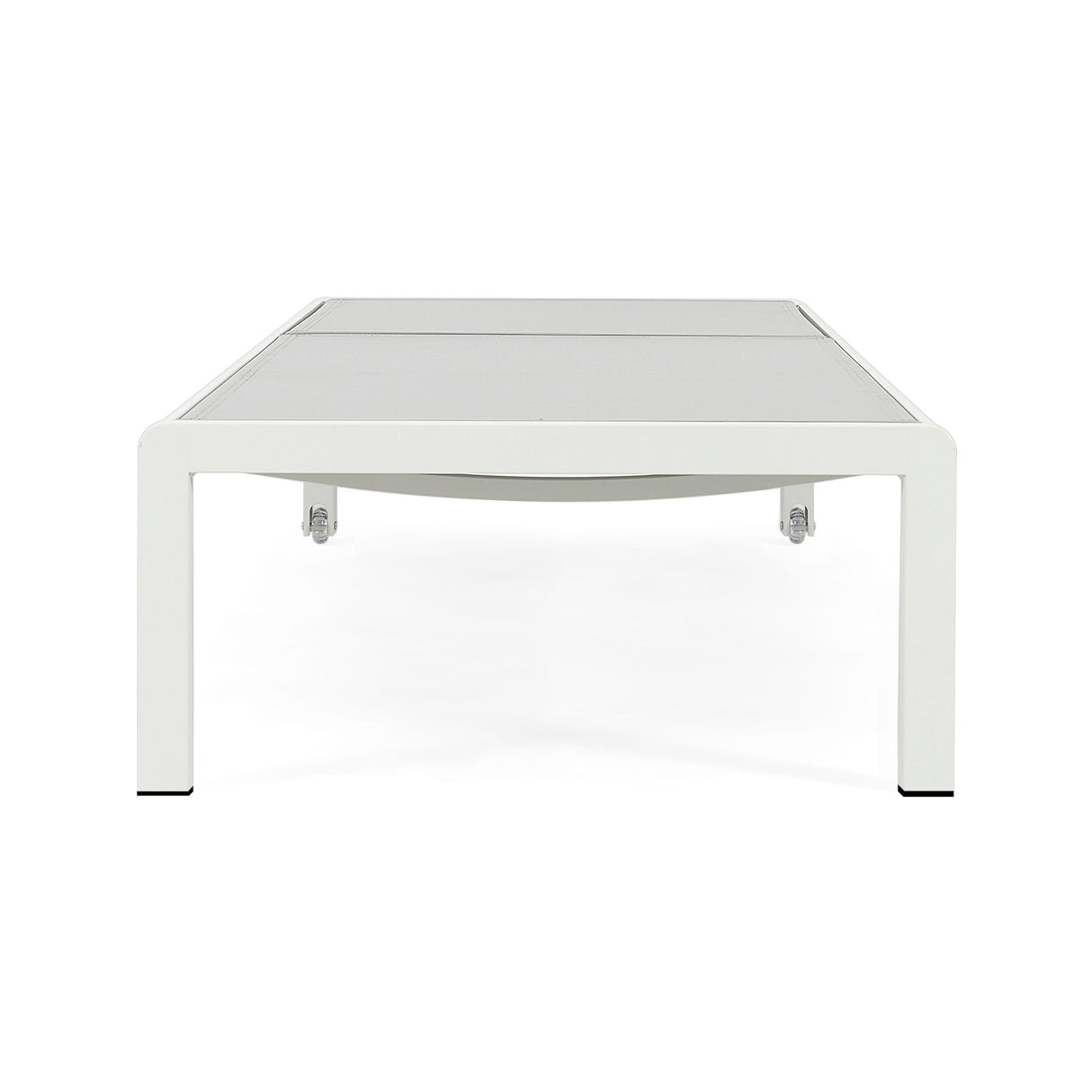 Outdoor Patio Chaise Lounge With 5 Reclining Positions
