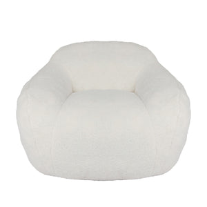 Giant Bean Bag Chair, Spacious Memory Foam With Armrests