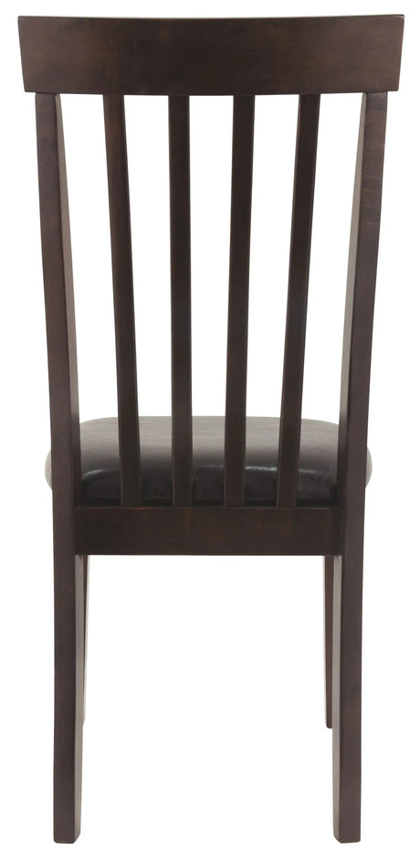 Hammis - Dining UPH Side Chair (Set of 2) - Dark Brown - Best Buy Furniture