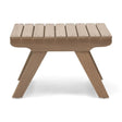Sedona - Outdoor Side Table With Open Slat Design - Best Buy Furniture