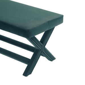 Abigail - Accent Bench With Piped Cushion