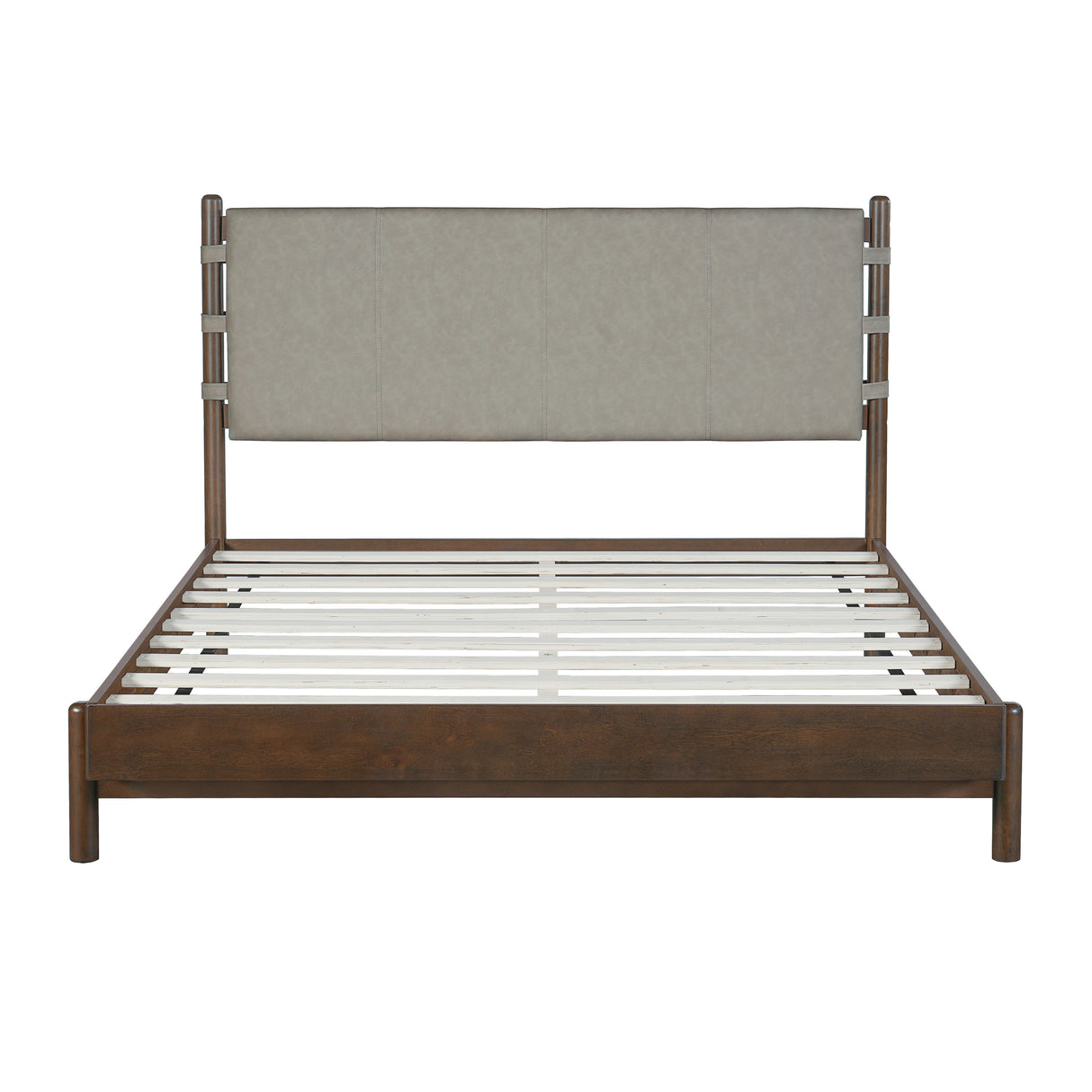 Premium Rubber Wood Platform Bed Frame