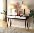 Christa - Sofa Table - White / Espresso - Best Buy Furniture