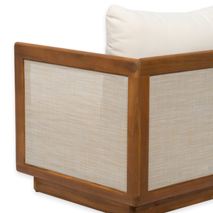 Paola Acacia and Textilene Club Chair